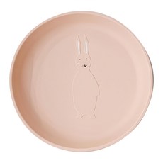 Trixie 動物造型矽膠餐盤 - 乖乖小兔, 直徑18 x 2.5cm, 1個