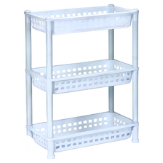 JUSKU 佳斯捷 多麗三層物品架, 顏色隨機, 6個