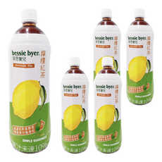 bessie byer 貝思寶兒 檸檬紅茶, 980ml, 5瓶