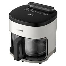 SAMPO 聲寶 微蒸氣玻璃氣炸鍋 4.6kg 4.2L, KZ-BA04G