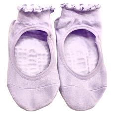 NICOFUN 愛定做 捲捲花邊防滑瑜珈襪 女襪 FYK23YOGA02 32g