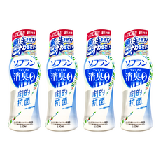 LION 獅王 Soflan 消臭衣物柔軟精, 室內晾乾技術, 510ml, 4瓶