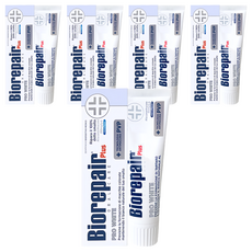 Biorepair 貝利達 亮白加強型牙膏, 75ml, 5條