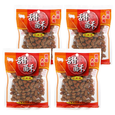 可富 甜酥花生米, 精選大粒, 60g, 4包