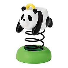 SETOCRAFT 動物造型手機架, 彈簧筆架, 貓熊, 1個
