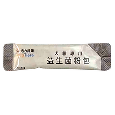 VitaTiere 活力提爾 犬貓專用益生菌粉包 45公克, 腸道健康/乳酸菌, 30包, 1盒
