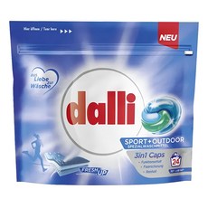dalli 達麗 SPORT & OUTDOOR 三合一洗衣球 藍, 24顆, 1袋
