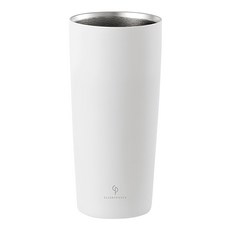 真空二重不鏽鋼水杯 630ml, 白色, 1個