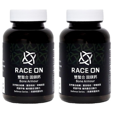 RACE ON 鋭速 雙螯合 固鎂鈣, 60顆/盒, 2罐