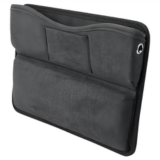 ANTIAN 汽車座椅縫隙塞收納袋, 黑色, 1個