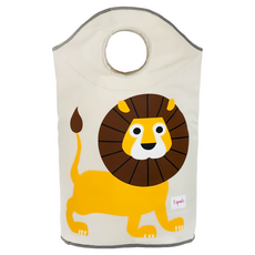 3 sprouts 動物造型洗衣籃 獅子王 可折疊不佔空間 底部網狀透氣設計