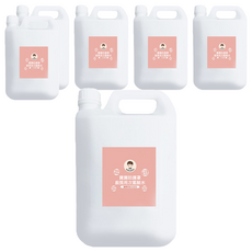 BUBUBOSS 寶寶防護罩 廚房用次氯酸水 超值補充瓶, 4L, 6桶