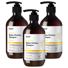 Daleaf 酵母香氛洗髮精 Ylang Rose, 500ml, 3瓶