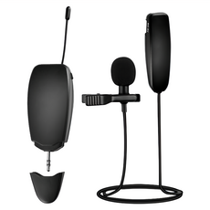 Neon 台灣霓虹 無線領夾式麥克風 ZML2 黑色 - 直播、錄音、採訪適用