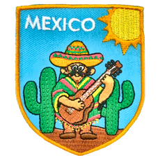 A-ONE 墨西哥人地標造型刺繡, 墨西哥人, 1個