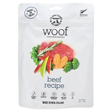 NZ Natural PET FOOD 全齡犬 WOOF狗狗冷凍乾燥生食餐, 牛肉, 50g, 1包