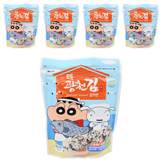 Baekje 百濟 蠟筆小新 海苔酥 口感豐富有層次, 什錦海鮮, 50g, 5包