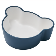 tak. 熊先生點心碗 兒童餐具, 深藍色, 1個