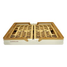 LocknLock 樂扣樂扣 摺疊筐 INP1173CHO, 棕色, 1個