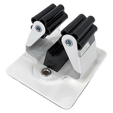 Easy Cleaning Solution 潔田屋 黏力收納夾 cm192, 1入, 銀色 + 黑色