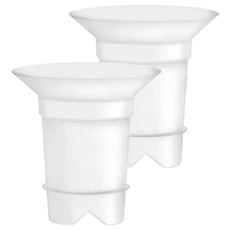 Super mama 吸乳器配件 矽膠罩口徑縮小器 輔助讓乳頭貼合, 2個, 21mm