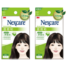 3M Nexcare 荳痘貼 神隱形茶樹小痘 滅菌 8mm TTS30, 30個, 2盒