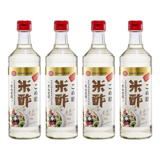 十全 米醋 100%台灣糯米釀製 口感濃郁渾厚, 300ml, 4瓶