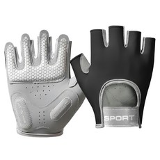 MICHAEL FITNESS 麥克健身 健身手套 液體矽膠款 加厚防滑減震掌墊 耐磨透氣, M, 黑色, 1個