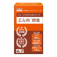 AJIOU 日本味王 芯友利膠囊, 600mg, 30顆, 1盒