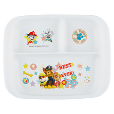 Skater 銀離子兒童三格餐盤 8個月以上, 汪汪隊, 1個