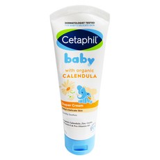 Cetaphil 舒特膚 Baby 舒緩護膚膏 屁屁膏，有機金盞花，舒緩修護，葵花子油和蜂蠟，深層滋養, 70g, 1條