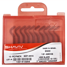 SHAVIV 標準修邊刀刃 E300 Set 10個, 80 x 65 x 9mm, 1組