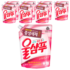 Wool Shampoo 吾香服 升級版 Easy Wash 精緻衣物洗衣精補充包 2.1L - 韓國製造, 8包