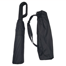 環扣手柄 自動開收 輕巧好收納 防曬黑膠, 星空黑, 1支