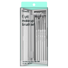 fillimilli Eye Make-Up Brush Set 5p N EYE眼部刷具5件組 贈刷具盒, 1組