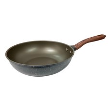 SILWA 西華 品味不沾炒鍋 28cm 導熱快 木紋手柄 適用多種爐具, 1個