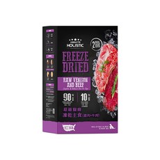 ABSOLUTE HOLISTIC 犬主食凍乾, 鹿肉 + 牛肉, 360g, 1盒