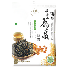 玉民 黃金蕎麥海苔薄燒 杏仁, 40g, 1包
