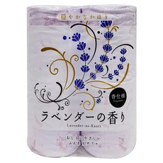 四國特紙薰衣草香味捲筒衛生紙, 30m, 4捲, 1包