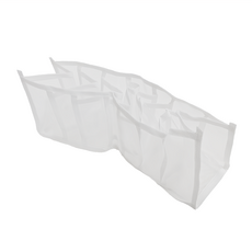 生活家衣櫃分格收納袋 多功能衣物收納格, 7格內搭褲款(36 x 17 x 12cm), 白色, 1組