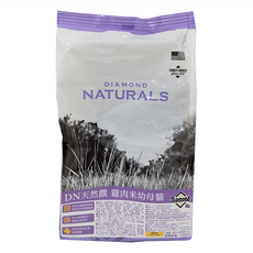 DIAMOND NATURALS 天然饌 幼母貓 乾糧, 雞肉米, 1kg, 1包