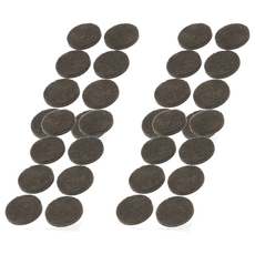 PEDRINI Gadget 毛氈桌椅腳墊/防滑墊/椅腳保護套/止滑墊 圓棕, 1組