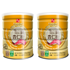 SUNWAY 鄉味 純杏仁粉 無添加, 300g, 2罐