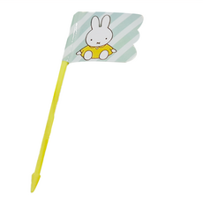 Skater 裝飾用旗幟水果叉 70mm 9支, 米菲兔, 1組