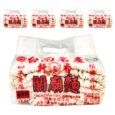 軒香 關廟麵 - 60年老店 祖傳三代好滋味 家庭必備食材, 1.2kg, 5包