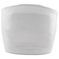 SiliPot 鉑金矽膠 白色 XL號 2.5L 食物保鮮袋, 1個