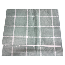 Homely Zakka 北歐簡約格紋桌巾 防水 柔軟 緊實輕薄, 180 x 140cm, 蒂芬妮藍色, 1條