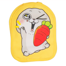 敲開心 好想兔造型水壺提袋 黃色, 1個