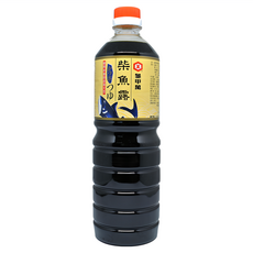 KIKKOMAN 龜甲萬 柴魚露 濃萃海鮮精華 更添風味, 1L, 1瓶