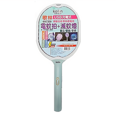 Kolin 歌林 USB充電電蚊拍, 綠色